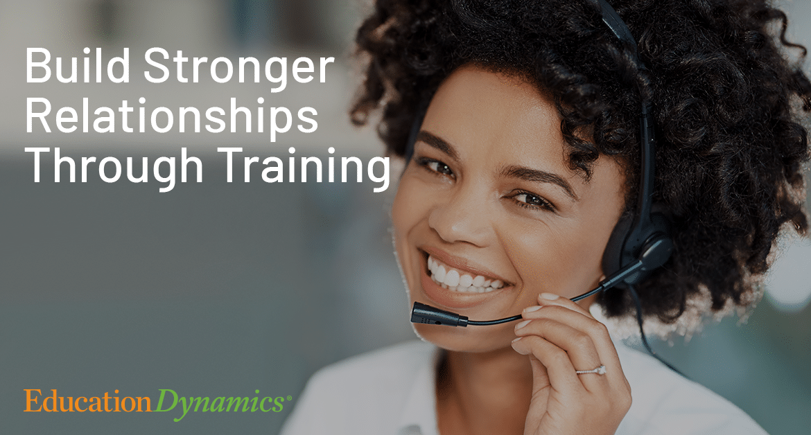 Build Stronger Relationships Through Training