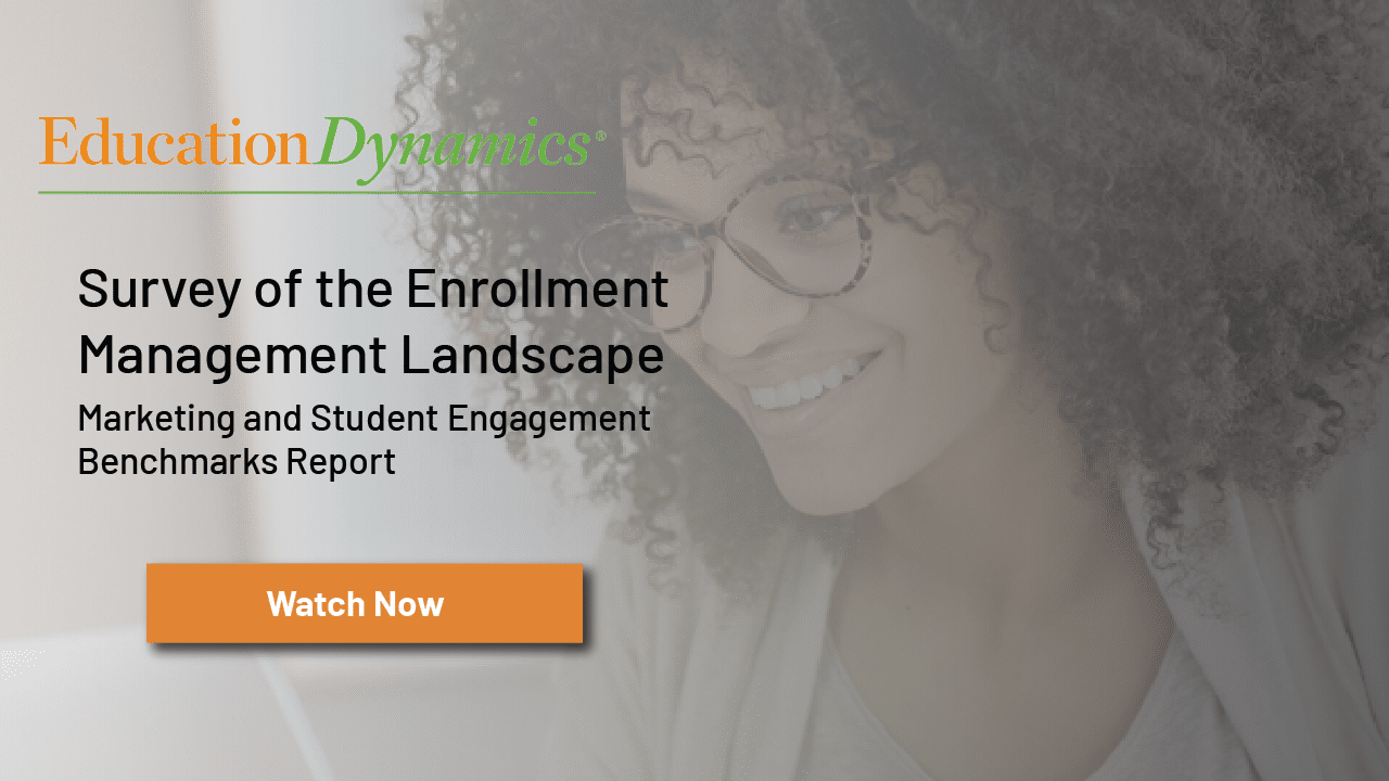 Enrollment Management Landscape Webinar