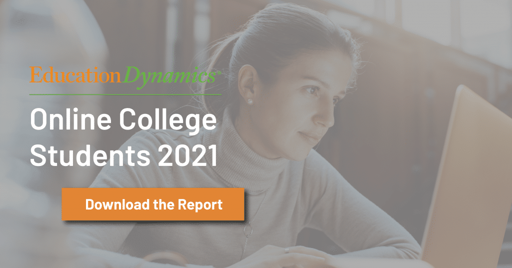Report on Online College Students in 2021
