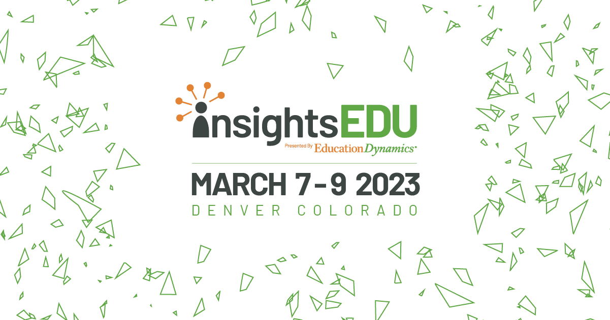 InsightsEDU 2023 Speakers &#038; Sessions Announced
