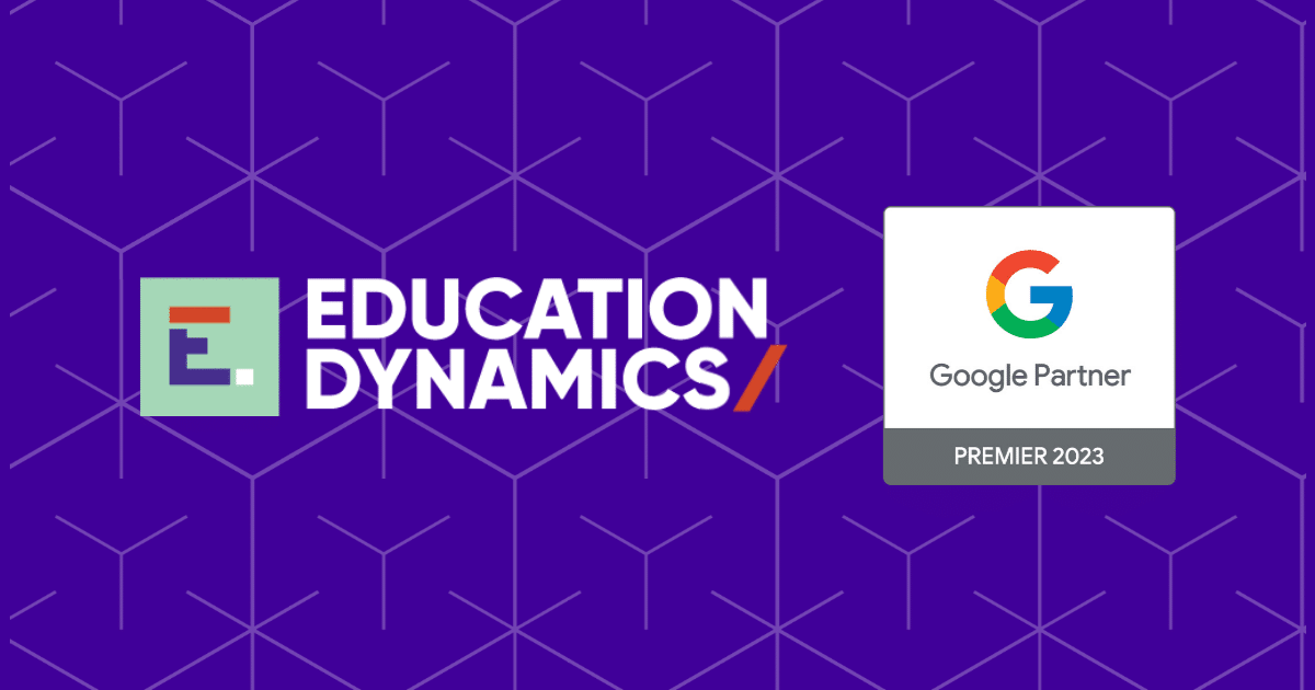 EducationDynamics Recognized as a 2023 Google Premier Partner