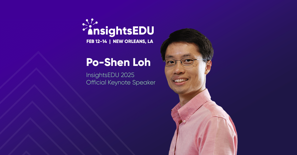 EducationDynamics Announces Carnegie Mellon’s Po-Shen Loh as Keynote Speaker for InsightsEDU 2025 Conference