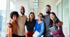University marketing, enrollment and admissions team